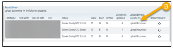 A screenshot of a school schedule&nbsp; Description automatically generated